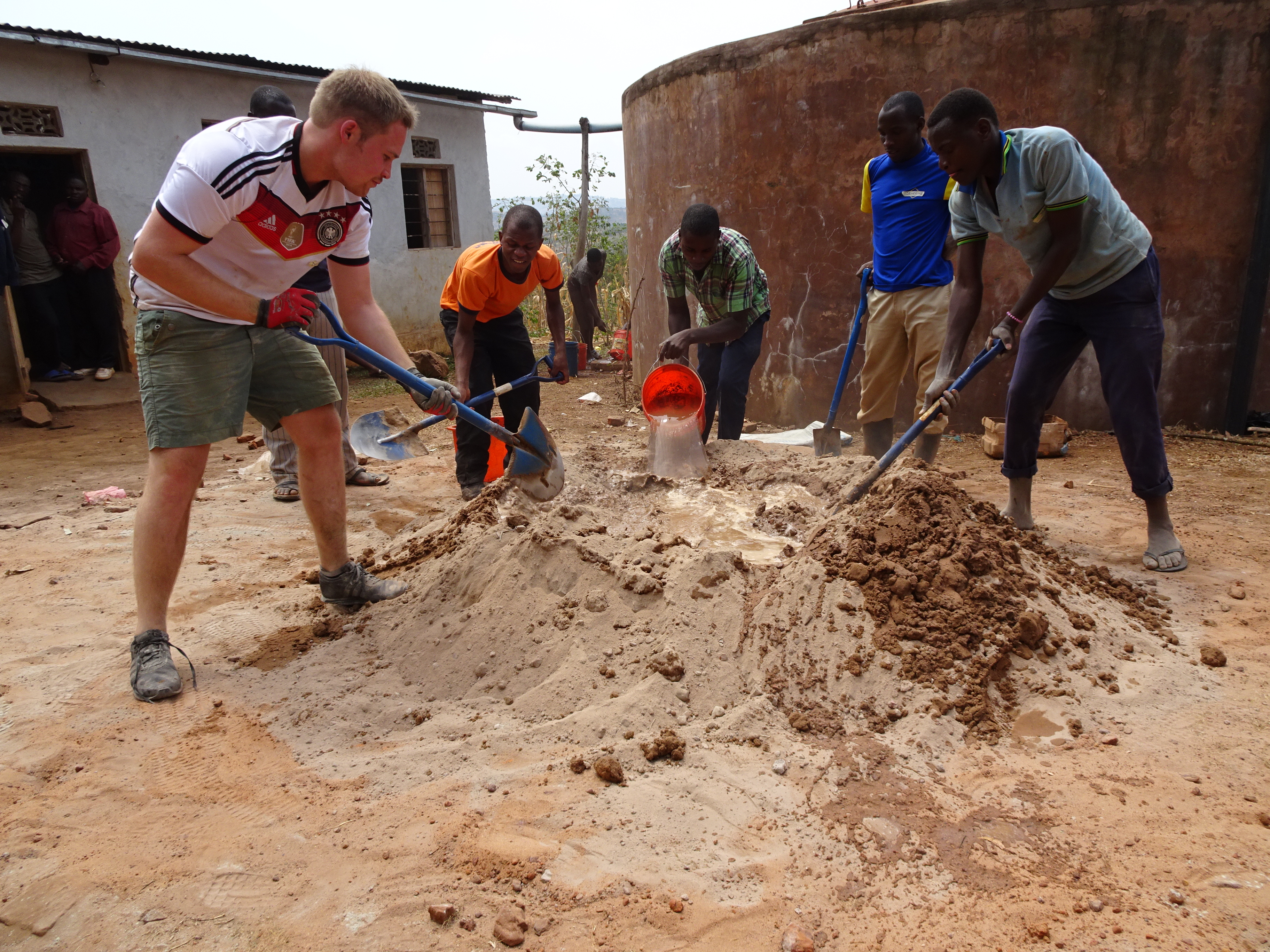 Jugendaustausch2017 Hausbau KatharinaMatern