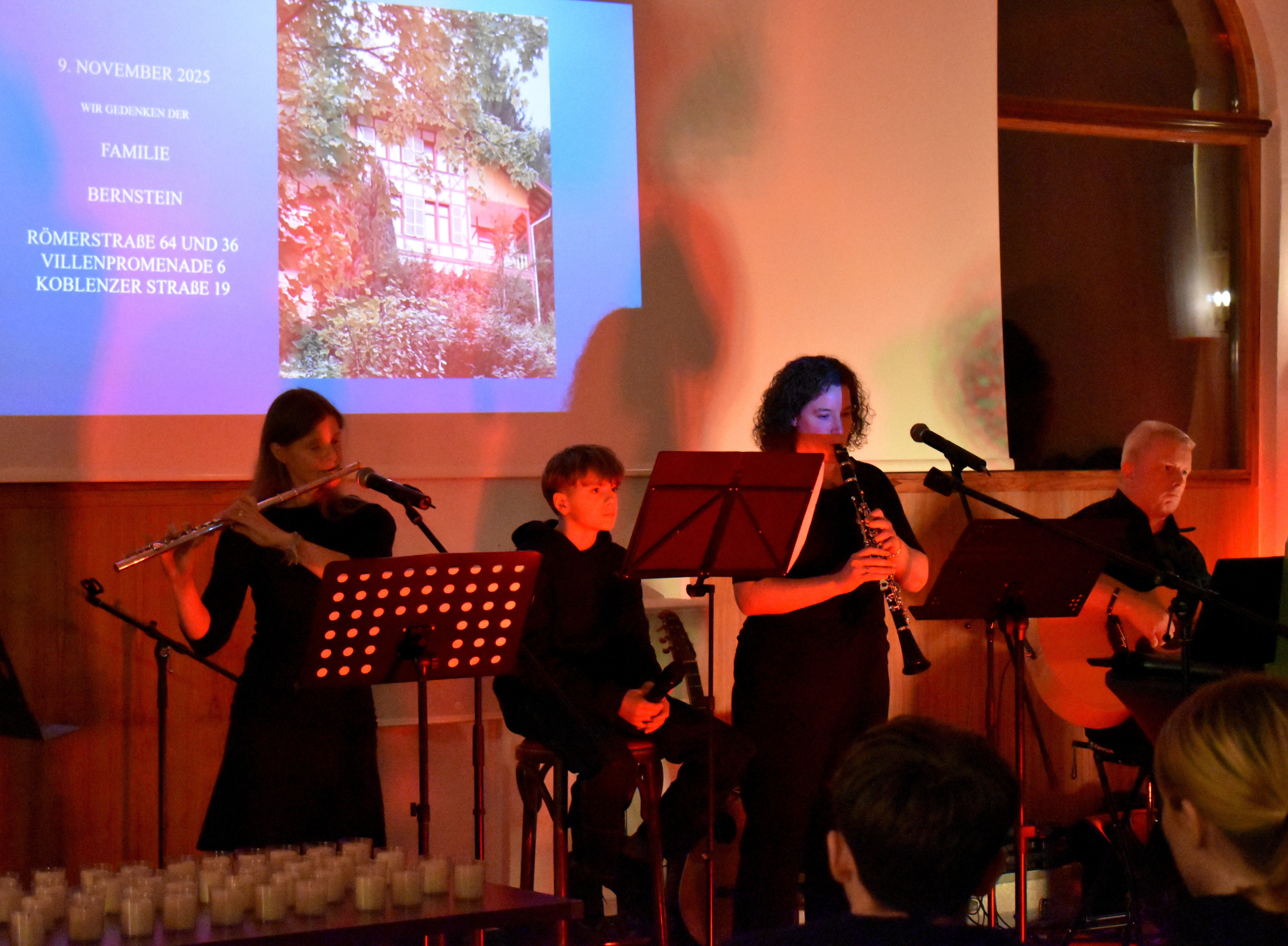 Pogrom GedenkenEms091125 Musik01 becrima 