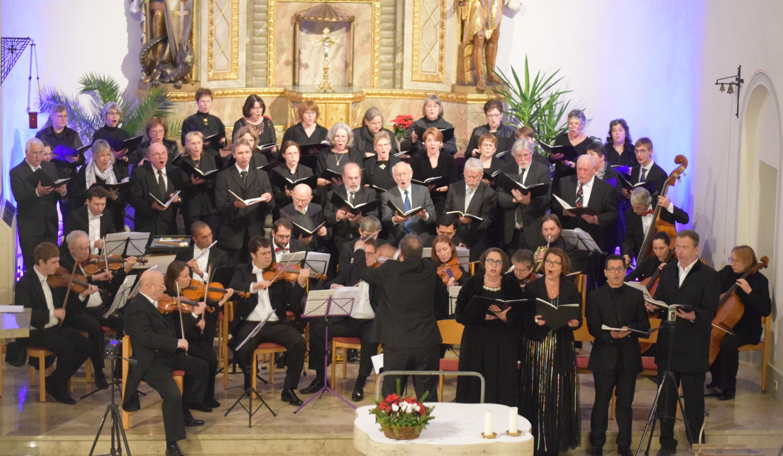 Weihnachtsoratorium als Jubiläumskonzert der Kantorei in St. Gorshausen