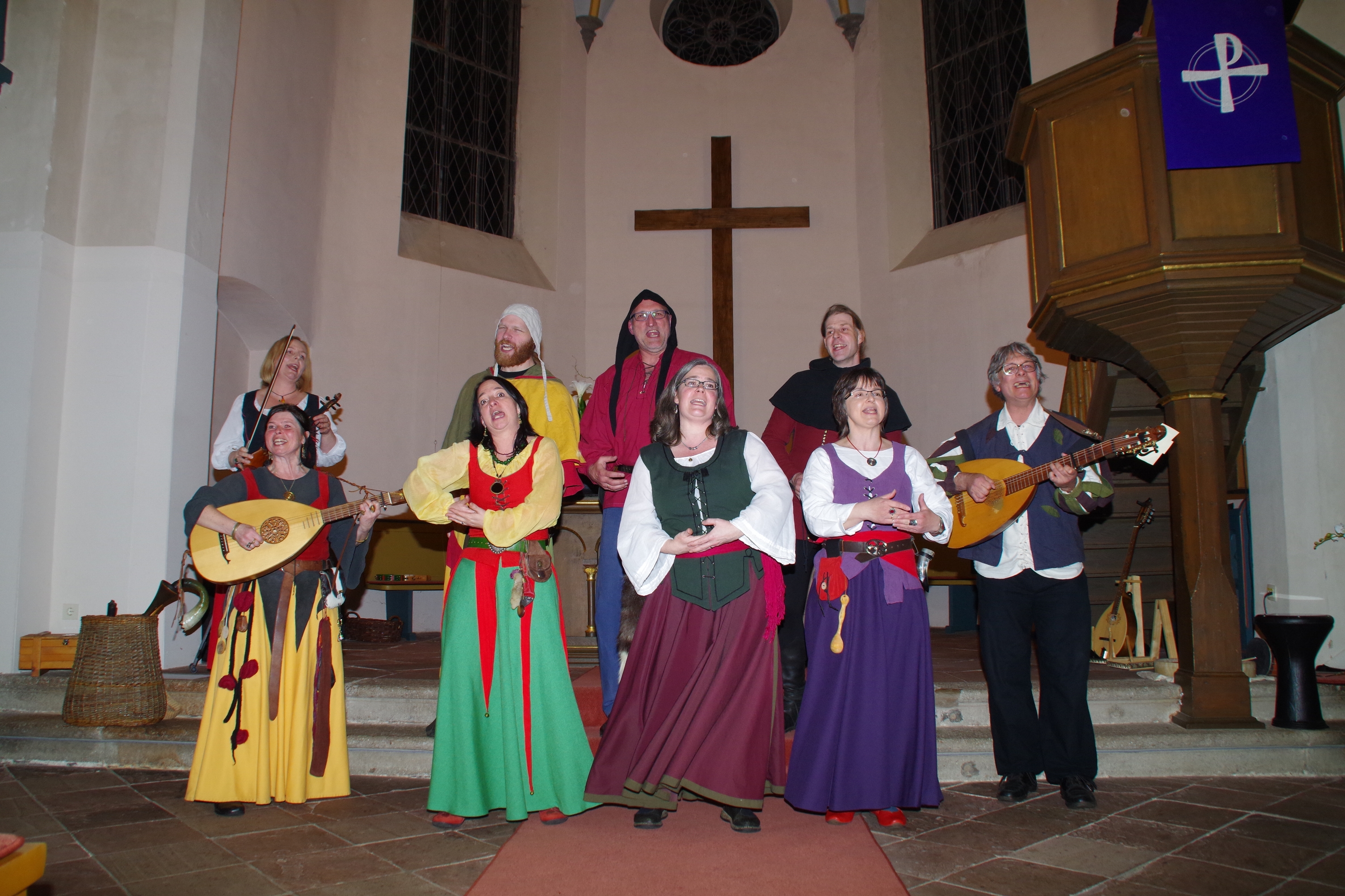 Konzert entführt in Zeit und Welt des Martin Luther