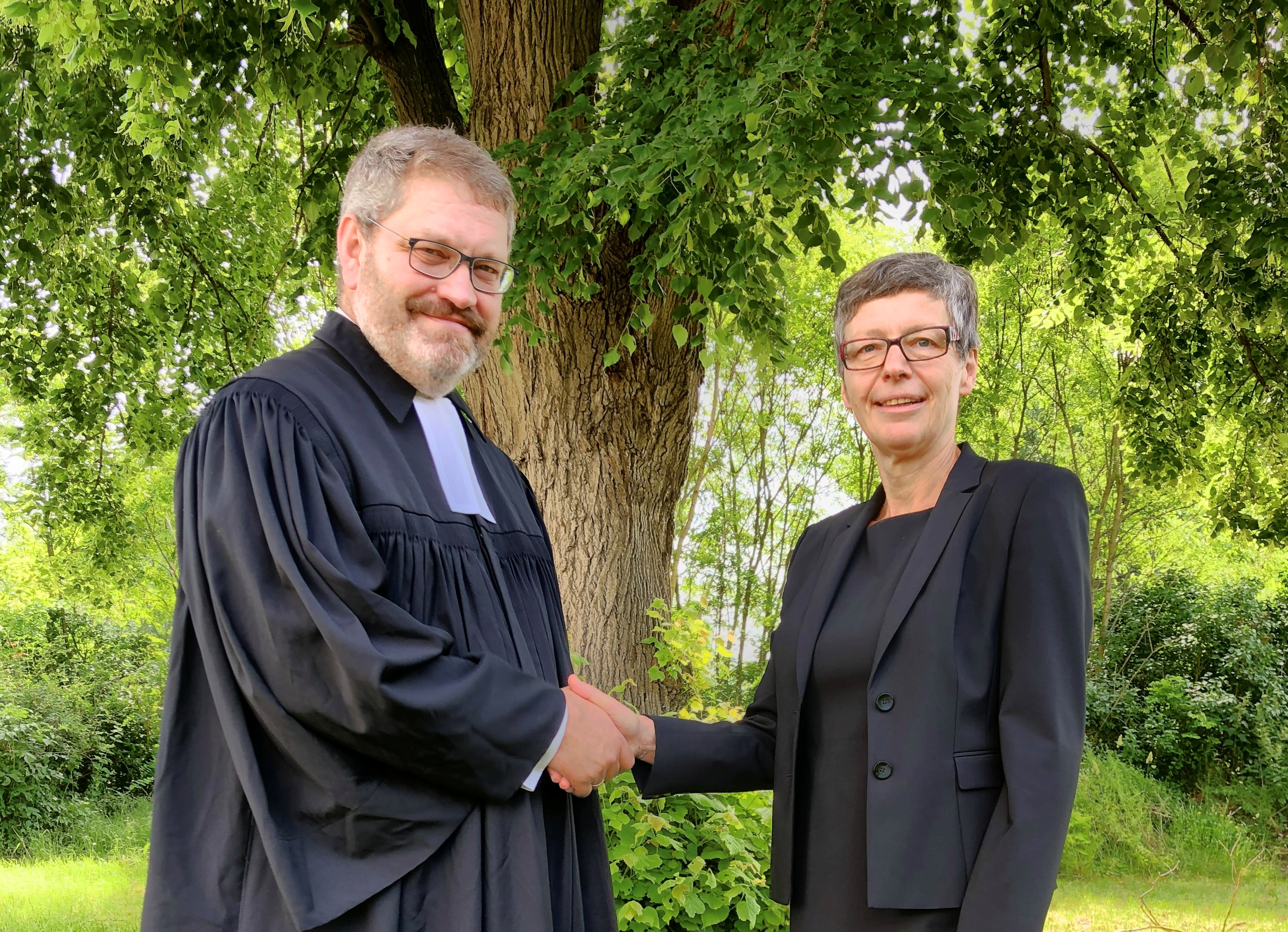 Herzliches Willkommen für Pfarrer Klaus Wallrabenstein in Flacht