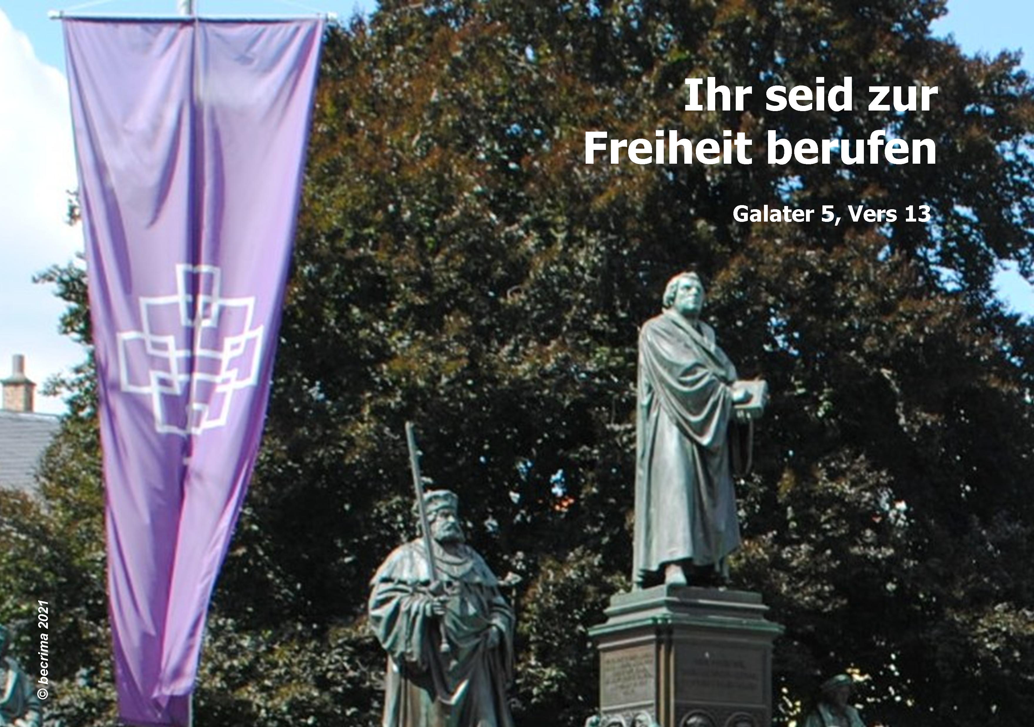 Berufen zur Freiheit Worms Lutherdenkmal becrima