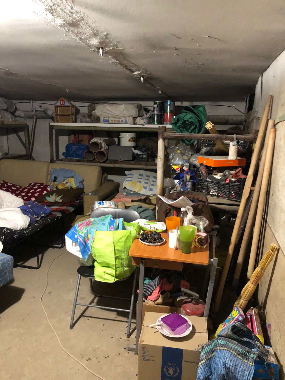 UkrainehilfeBEUnterkunft bei Saporischschja Foto privat