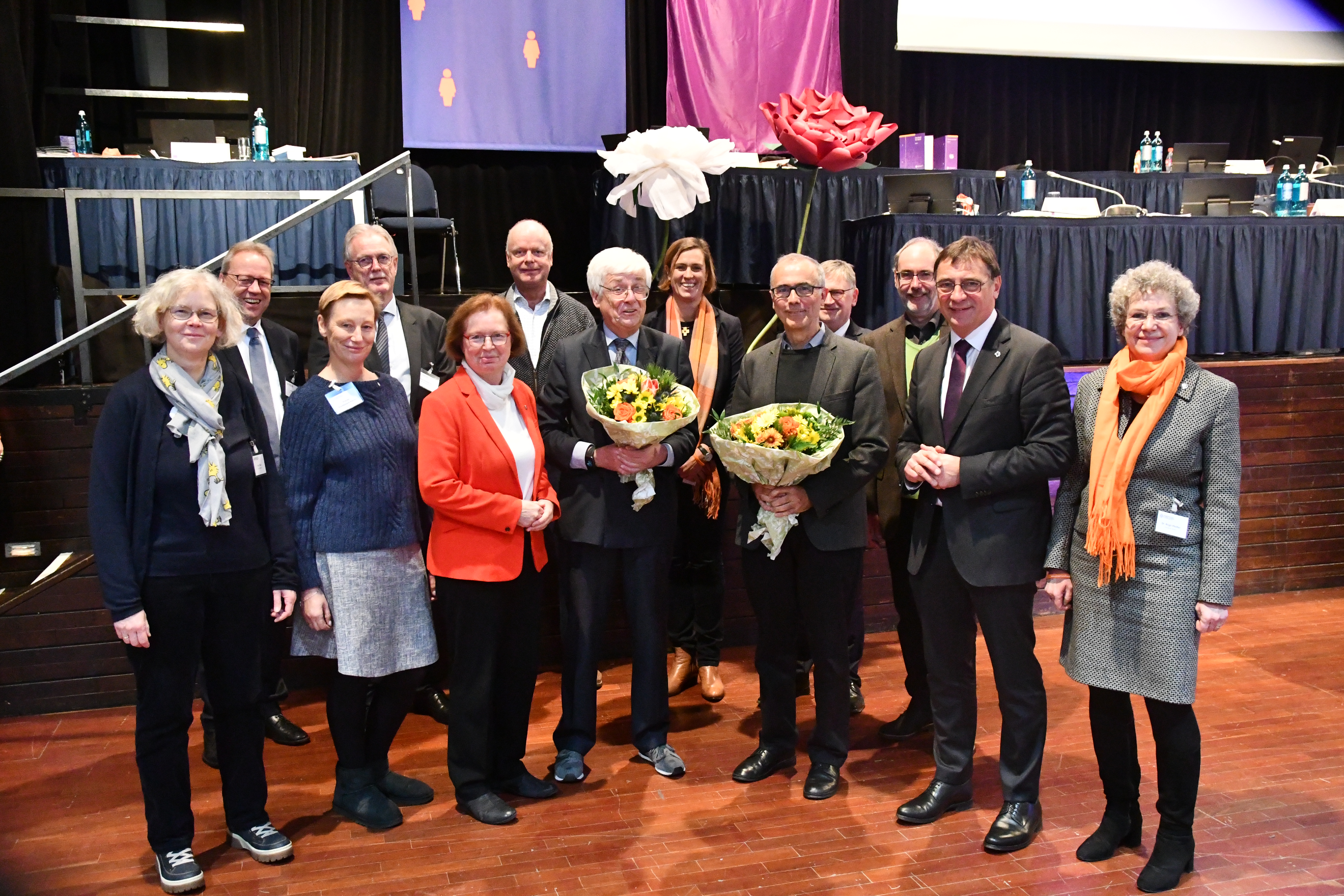 1 Synode DSC 6233 Neue Kirchenleitngsmitglieder Mescher und Seeger