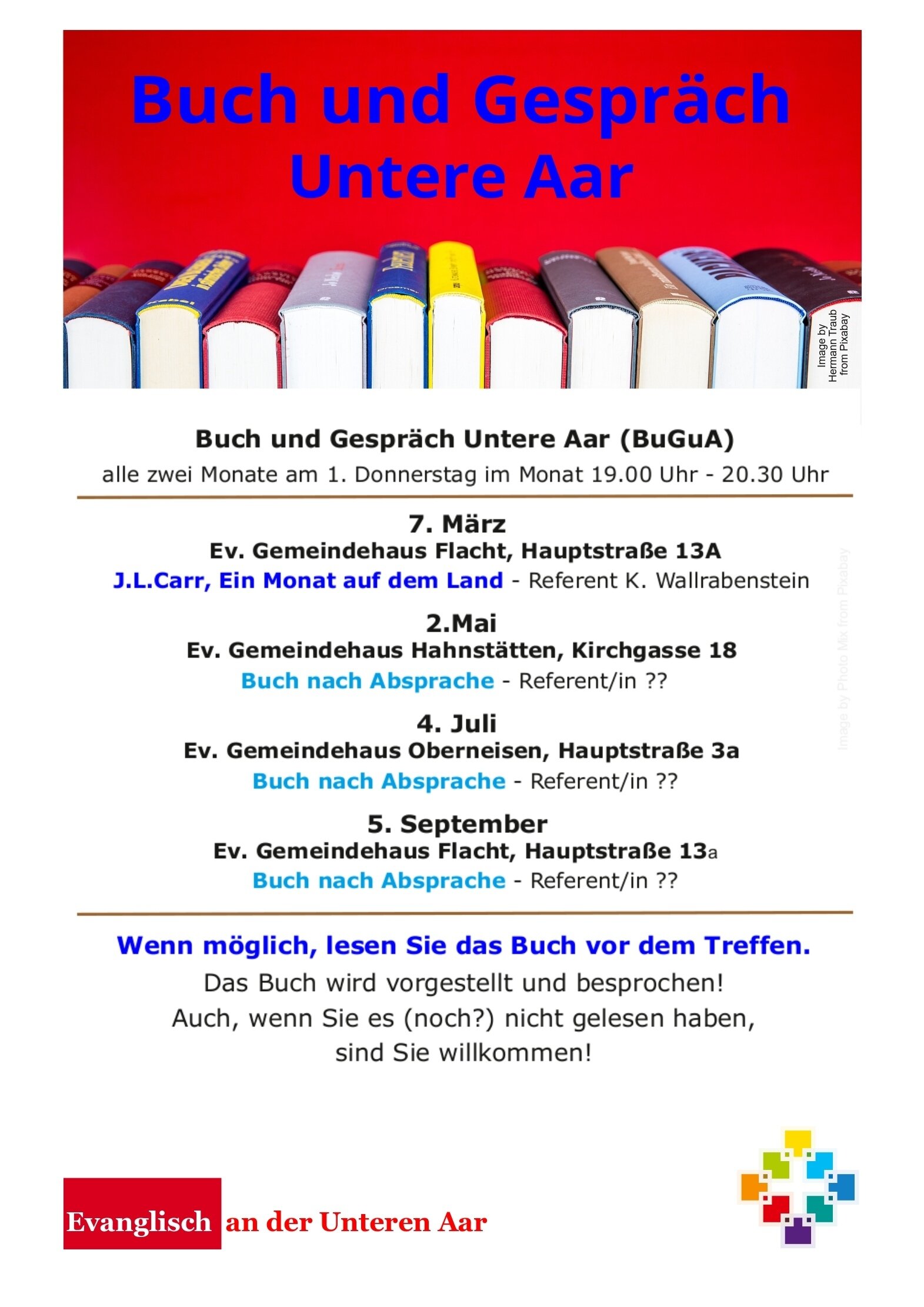 Buch und GespraechFlacht Programm