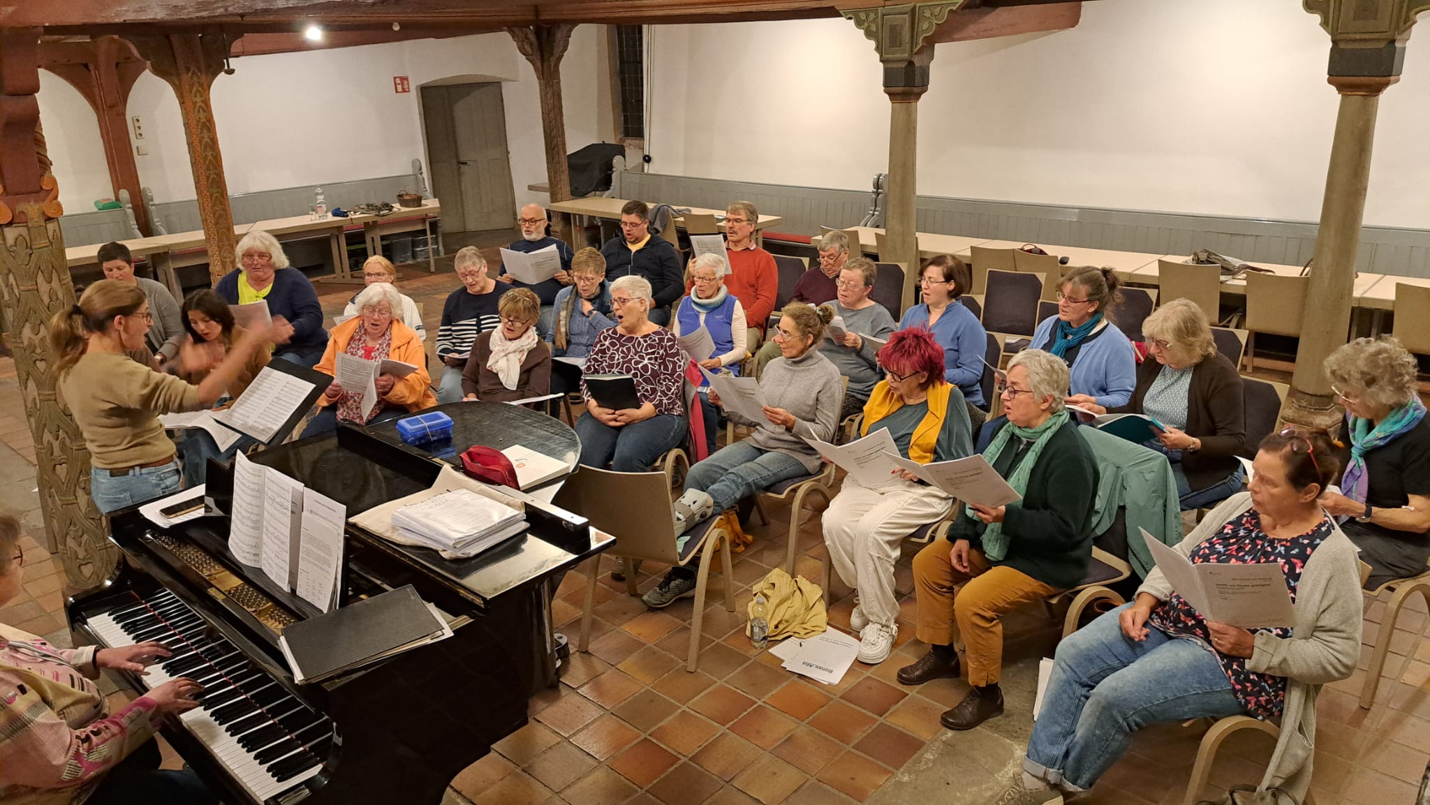 Chorprobe 2026 Foto KG Tobias Metz